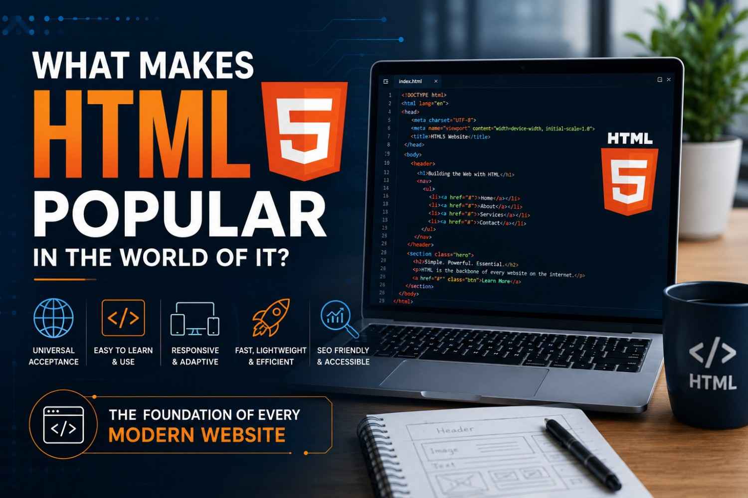 What Makes HTML So Popular in The World of IT? What Makes HTML So Popular in The World of IT?